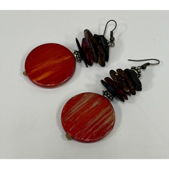 Beautiful Bohemian earrings. WA454 - Picture 3 of 3